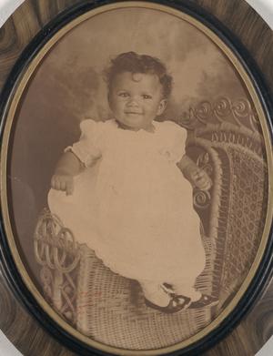 Primary view of object titled '[Norvell Hill as an Infant]'.