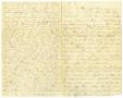 Letter: [Letter from Jo S. Wallace to Charles Moore, December 20, 1863]