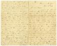 Primary view of [Letter from Jo S. Wallace  to Josephus C. Moore, February 7, 1864, forwarded by Charles Moore with addendum to Ziza Moore via Josephus, March 15, 1864]