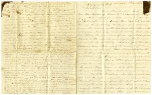 Primary view of object titled '[Letter from Charles Moore to Josephus Moore, July 10, 1864]'.