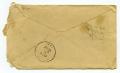 Thumbnail image of item number 2 in: '[Envelope addressed to Miss Linnet Moore, October 7, 1897]'.