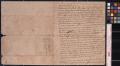Thumbnail image of item number 2 in: 'Articles of agreement between H.C. Hudson and Elihu Moss : Washington, [Tex.], 1838 July 17.'.