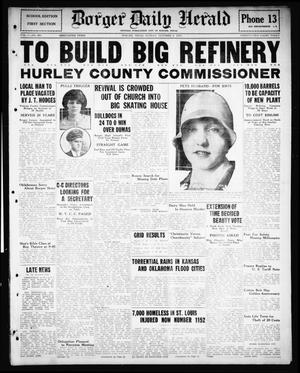 Borger Daily Herald (Borger, Tex.), Vol. 1, No. 267, Ed. 1 Sunday, October 2, 1927