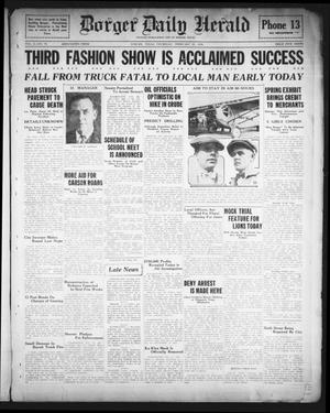 Borger Daily Herald (Borger, Tex.), Vol. 2, No. 79, Ed. 1 Thursday, February 23, 1928