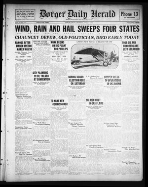 Borger Daily Herald (Borger, Tex.), Vol. 2, No. 115, Ed. 1 Thursday, April 5, 1928