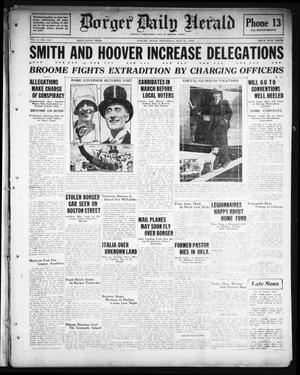 Borger Daily Herald (Borger, Tex.), Vol. 2, No. 150, Ed. 1 Wednesday, May 16, 1928