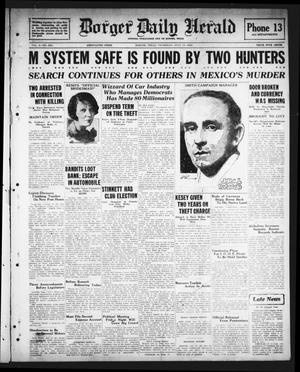 Borger Daily Herald (Borger, Tex.), Vol. 2, No. 203, Ed. 1 Thursday, July 19, 1928