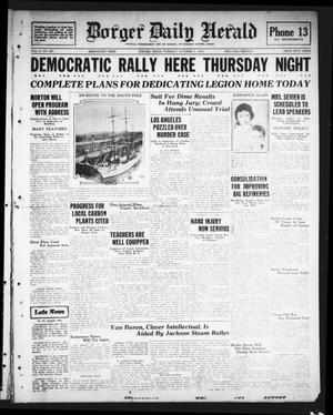 Borger Daily Herald (Borger, Tex.), Vol. 2, No. 267, Ed. 1 Tuesday, October 2, 1928