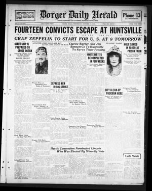 Borger Daily Herald (Borger, Tex.), Vol. 2, No. 274, Ed. 1 Wednesday, October 10, 1928