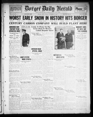 Borger Daily Herald (Borger, Tex.), Vol. 2, No. 308, Ed. 1 Monday, November 19, 1928