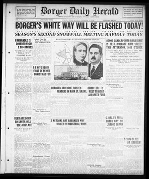 Primary view of object titled 'Borger Daily Herald (Borger, Tex.), Vol. 3, No. 20, Ed. 1 Monday, December 17, 1928'.