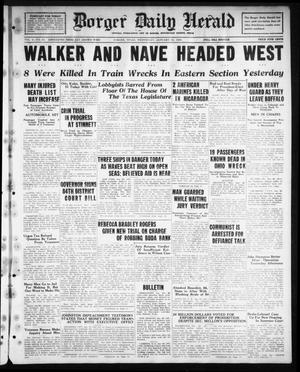 Borger Daily Herald (Borger, Tex.), Vol. 3, No. 52, Ed. 1 Wednesday, January 23, 1929