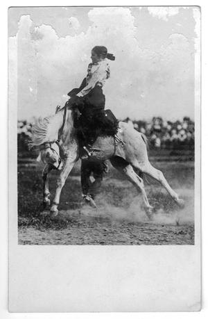 Primary view of object titled 'Woman on a Bucking Bronco'.