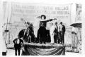 Photograph: James Grover Tarver on Stage with Barnum and Bailey Circus