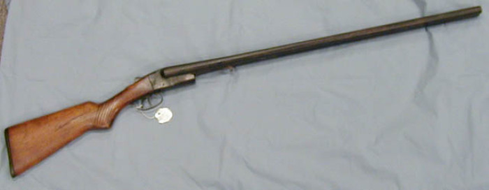 H&R 44 double barrel shotgun] - The Portal to Texas History
