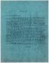 Thumbnail image of item number 1 in: '[Letter from Dr. Edwin D. Moten to Myrtle Moten Dabney, March 16, 1947]'.