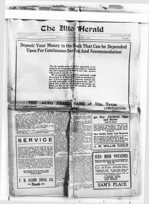 The Alto Herald (Alto, Tex.), Vol. 17, No. 7, Ed. 1 Thursday, February 1, 1917