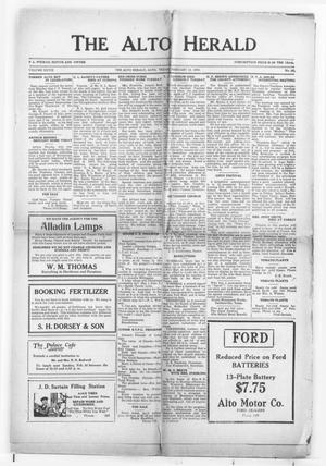 The Alto Herald (Alto, Tex.), Vol. 29, No. 42, Ed. 1 Thursday, February 13, 1930