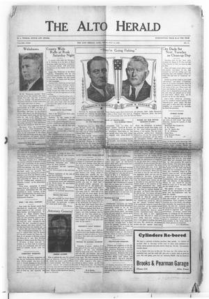 The Alto Herald (Alto, Tex.), Vol. 32, No. 11, Ed. 1 Thursday, July 14, 1932