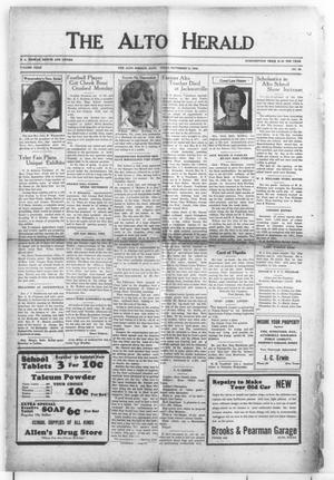 The Alto Herald (Alto, Tex.), Vol. 32, No. 20, Ed. 1 Thursday, September 15, 1932