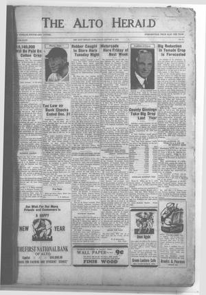 The Alto Herald (Alto, Tex.), Vol. 34, No. 37, Ed. 1 Thursday, January 3, 1935