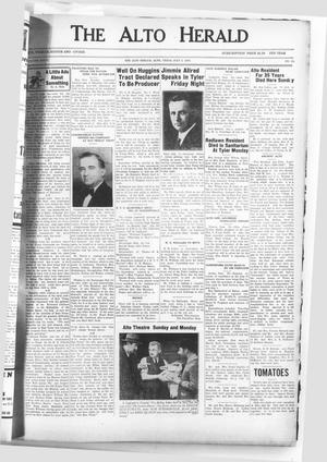 The Alto Herald (Alto, Tex.), Vol. 36, No. 10, Ed. 1 Thursday, July 2, 1936
