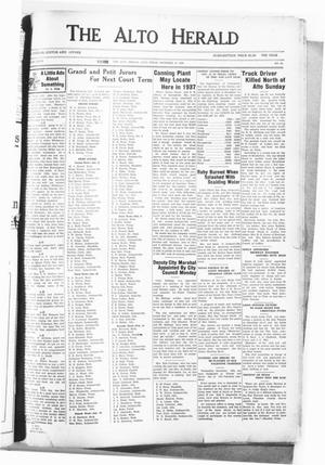 The Alto Herald (Alto, Tex.), Vol. 36, No. 33, Ed. 1 Thursday, December 10, 1936