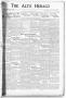 Thumbnail image of item number 1 in: 'The Alto Herald (Alto, Tex.), Vol. 37, No. 1, Ed. 1 Thursday, April 29, 1937'.