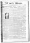 Thumbnail image of item number 1 in: 'The Alto Herald (Alto, Tex.), Vol. 37, No. 9, Ed. 1 Thursday, June 24, 1937'.