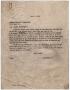 Thumbnail image of item number 1 in: '[Letter from Dr. Edwin D. Moten to Senator R. L. Brokenburr, October 5, 1943]'.