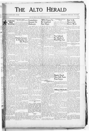 The Alto Herald (Alto, Tex.), Vol. 38, No. 36, Ed. 1 Friday, January 13, 1939
