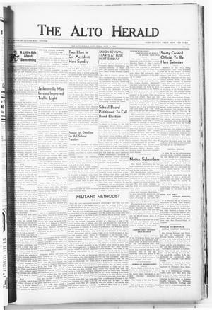 The Alto Herald (Alto, Tex.), Vol. 39, No. 11, Ed. 1 Friday, July 21, 1939