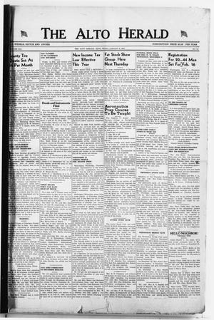 The Alto Herald (Alto, Tex.), Vol. 41, No. 35, Ed. 1 Thursday, January 8, 1942