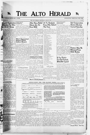 The Alto Herald (Alto, Tex.), Vol. 41, No. 50, Ed. 1 Thursday, April 23, 1942