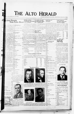 The Alto Herald (Alto, Tex.), Vol. 48, No. 8, Ed. 1 Thursday, July 29, 1948