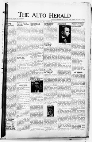 The Alto Herald (Alto, Tex.), Vol. 48, No. 11, Ed. 1 Thursday, August 19, 1948