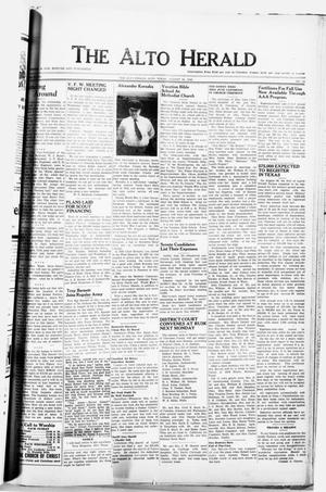 The Alto Herald (Alto, Tex.), Vol. 48, No. 12, Ed. 1 Thursday, August 26, 1948