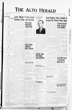 The Alto Herald (Alto, Tex.), No. 27, Ed. 1 Thursday, December 18, 1952