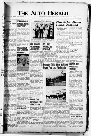 The Alto Herald (Alto, Tex.), No. 33, Ed. 1 Thursday, January 29, 1953