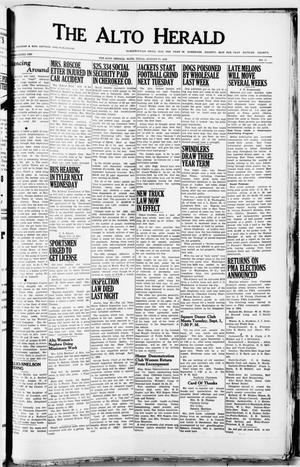 The Alto Herald (Alto, Tex.), No. 11, Ed. 1 Thursday, August 27, 1953