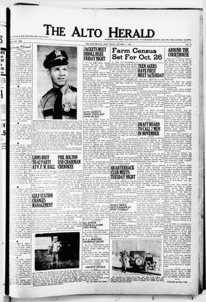 The Alto Herald (Alto, Tex.), No. 17, Ed. 1 Thursday, October 7, 1954