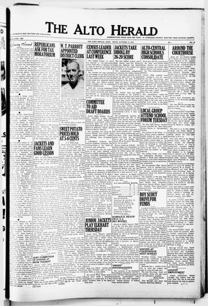 The Alto Herald (Alto, Tex.), No. 18, Ed. 1 Thursday, October 14, 1954