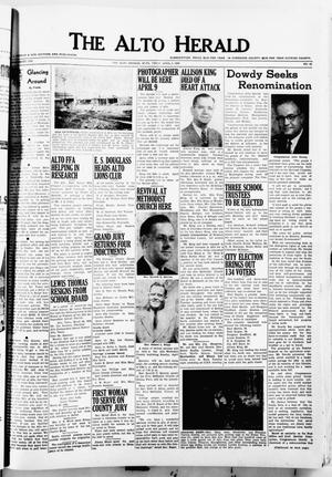 The Alto Herald (Alto, Tex.), No. 43, Ed. 1 Thursday, April 5, 1956