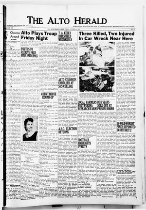 The Alto Herald (Alto, Tex.), No. 17, Ed. 1 Thursday, October 4, 1956