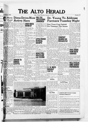 The Alto Herald (Alto, Tex.), No. 32, Ed. 1 Thursday, January 17, 1957