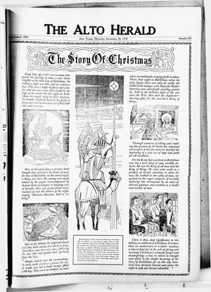 The Alto Herald (Alto, Tex.), No. 29, Ed. 1 Thursday, December 26, 1957