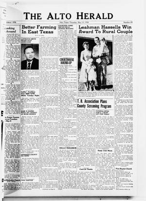 The Alto Herald (Alto, Tex.), No. 49, Ed. 1 Thursday, May 15, 1958