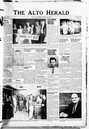 The Alto Herald (Alto, Tex.), No. 42, Ed. 1 Thursday, March 26, 1959