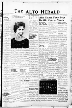 The Alto Herald (Alto, Tex.), No. 26, Ed. 1 Thursday, December 3, 1959