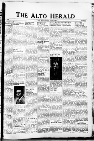 The Alto Herald (Alto, Tex.), No. 6, Ed. 1 Thursday, July 11, 1963